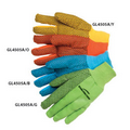 10 Oz. Canvas Work Gloves W/PVC Dot